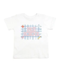 Sweet Wink Little Girls Preschool Pearl Patch Short Sleeve T-Shirt