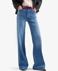 7 For All Mankind Women's Modern Dojo Mid-Rise Bootcut Jeans
