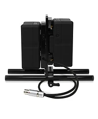 Core Swx Dual Mount Battery Plate with 15mm Lws Rod Clamp for Arri Cameras