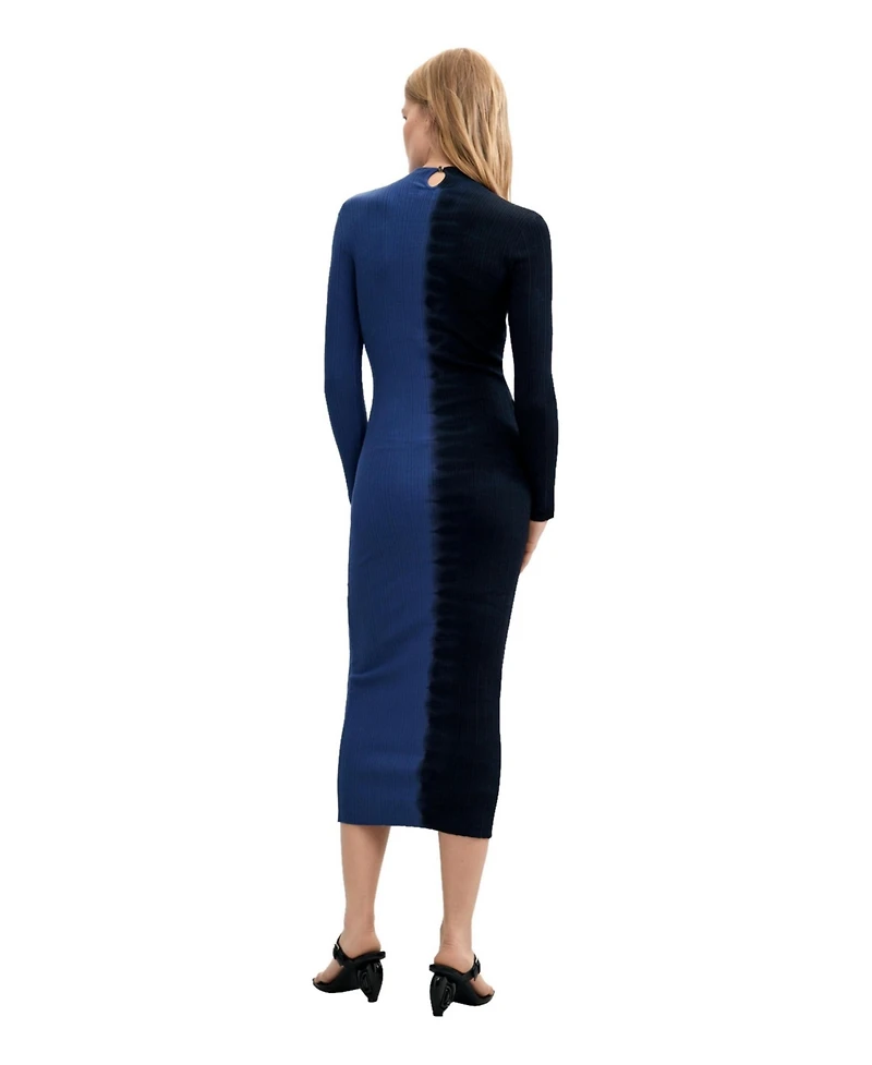 Desigual Women's Long-sleeved knit dress
