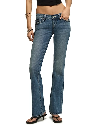 Lucky Brand Women's Ultra Low-Rise Lil Maggie Flare Jeans