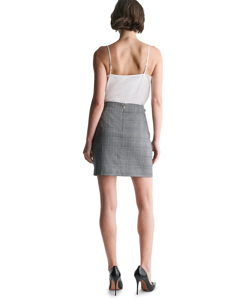 Bcbg Women's Waist Detail Pencil Mini Skirt