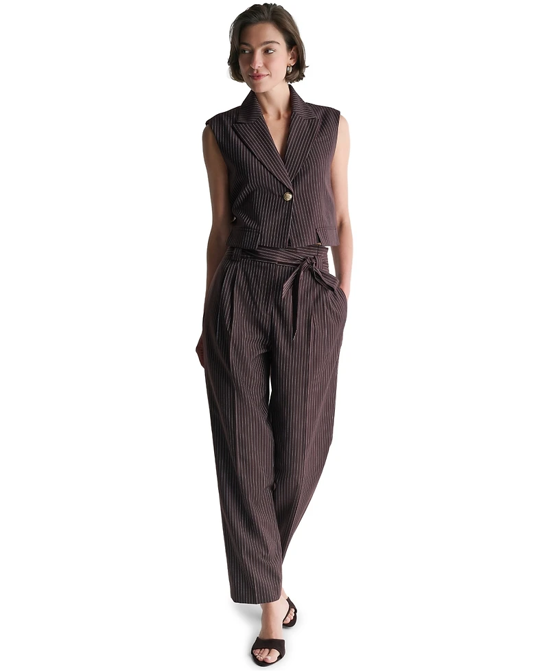 Bcbg Women's Cropped Peak-Lapel One-Button Jacket