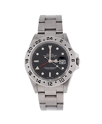 Pre-Owned Rolex Oyster Perpetual Explorer Ii Automatic Watch in Stainless Steel 40mm