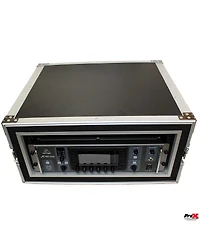 ProX T-4RSP 4U Shockproof Amplifier Flight Road Case, 20" Rail Depth