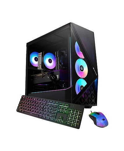 iBUYPOWER Slate SBA7N56T03 Gaming Desktop Computer, Amd Ryzen 7 9700F 3.8GHz, 32GB Ram, 1TB Ssd, Nvidia GeForce Rtx 5060 Ti 8GB, Windows 11 Home,