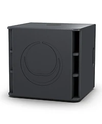 Turbosound Milan M15B 2200W Powered 15" Subwoofer, 134dB Sound Pressure Level, 40Hz-90Hz Boost Frequency