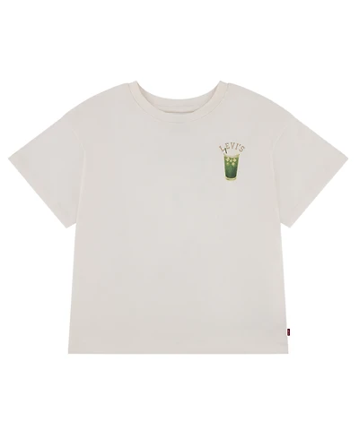 Levi's Girls' 7-16 Short-Sleeve Matcha Oversized T-Shirt