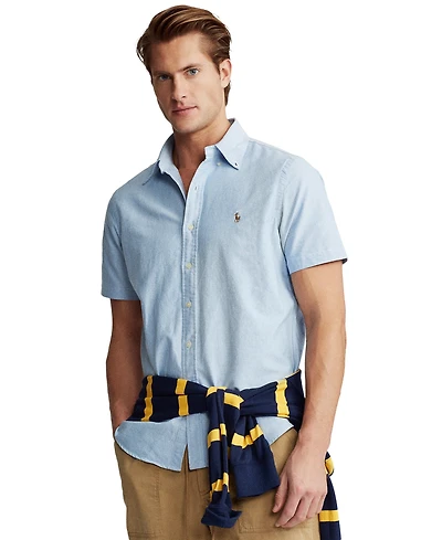Polo Ralph Lauren Men's Classic-Fit Short-Sleeve Oxford Shirt
