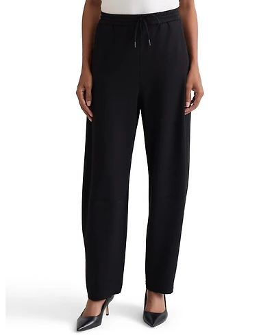 Jones New York Women's Knit Pull-On Barrel-Leg Pants