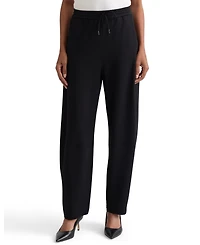 Jones New York Women's Knit Pull-On Barrel-Leg Pants