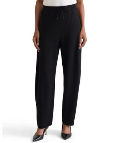 Jones New York Womens Pull On Barrel Leg Mid Rise Pants
