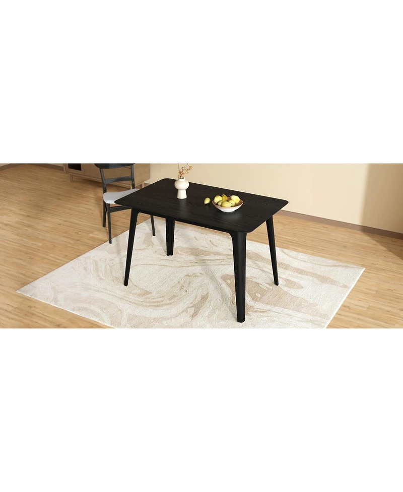 Streamdale Furniture Dining Table Solid Wood Legs