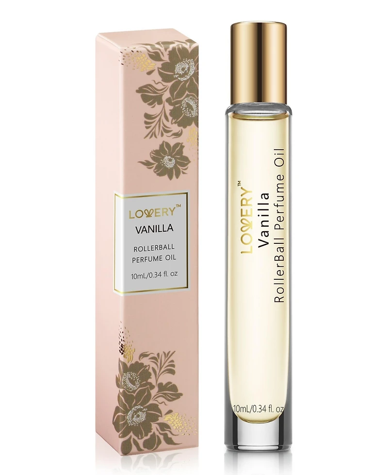 Lovery Vanilla Perfume Oil Rollerball, 0.34 oz