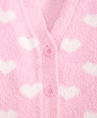 Epic Threads Girls' Xs-xl Mini Hearts V-Neck Cardigan, Macy's Exclusive