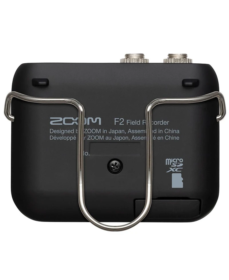 Zoom F2 32-Bit Float Portable Field Recorder with 32GB microSD Memory Card