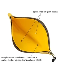Xdovet Canvas Tool Pouch Zipper Bag Carabiner Clip