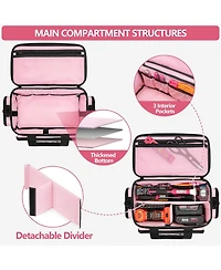 Xdovet Tool Tote Bag Women Electrician Carpenter Repair Organizer