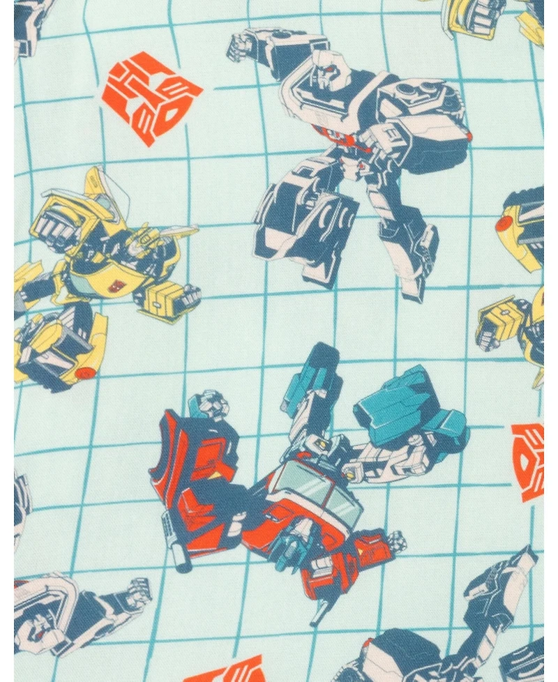 Transformers Boy's (5 - 16) Short Sleeve Button-Down Shirt