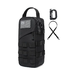 Xdovet Multifunctional Storage Pouch – Zippered Pouch with D-Ring