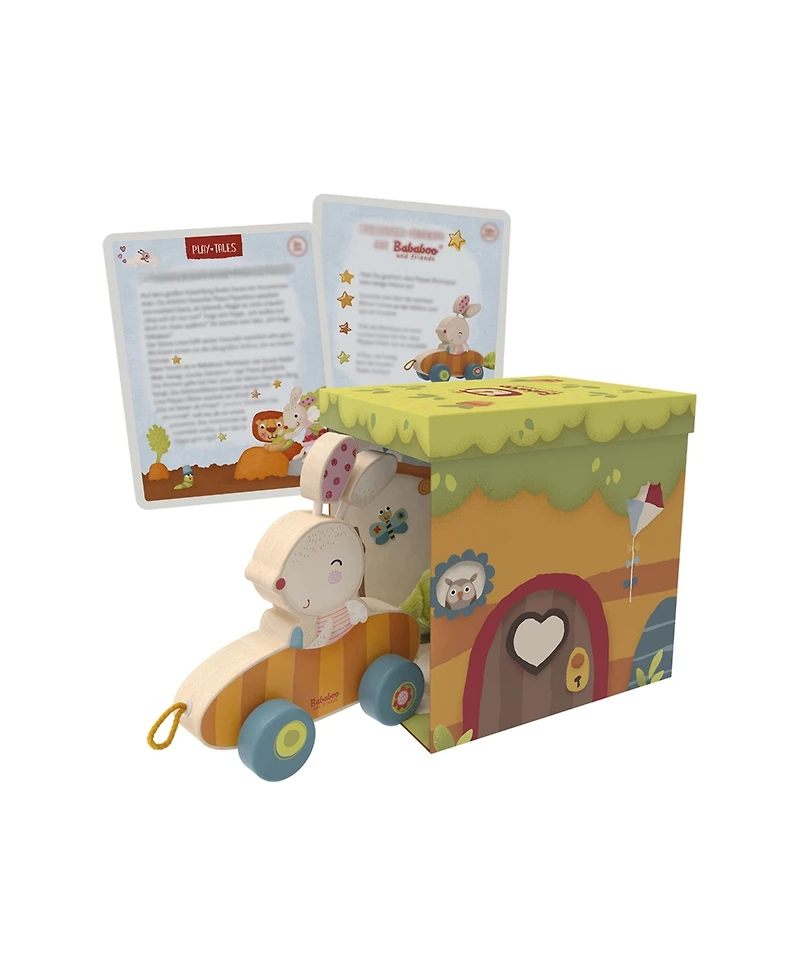 Bababoo and friends Pippa Bunny Push and Pull Toy
