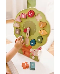 Bababoo and friends Wonder Tree Shape Sorting Clock