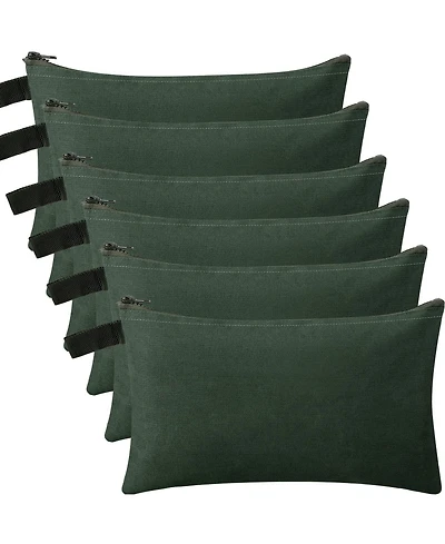 Xdovet Canvas Tool Bag Zipper Pouch Heavy Duty