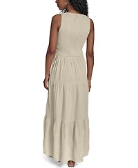 Calvin Klein Women's Sleeveless A-Line Midi Dress