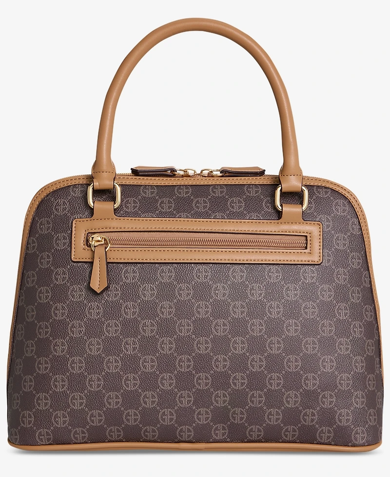 Giani Bernini Gingerbread Bears Dome Satchel, Macy's Exclusive