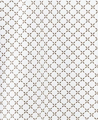 Lands' End Embroidered Diamond Double Voile Sham
