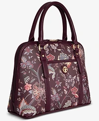 Giani Bernini Floral Detailed Dome Satchel, Macy's Exclusive