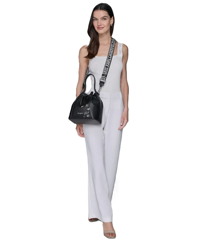 Karl Lagerfeld Paris Adele Bucket Bag