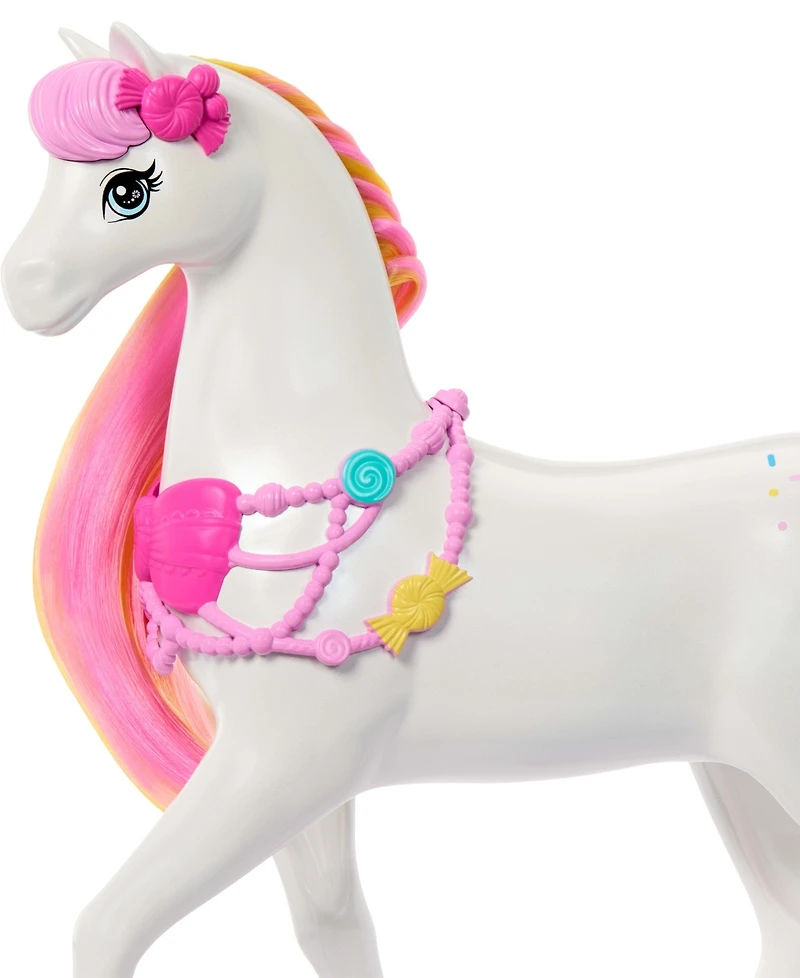 Barbie Nutcracker Land of Sweets Horse with Scented Mane, 5-Piece Playset, Ages 3+