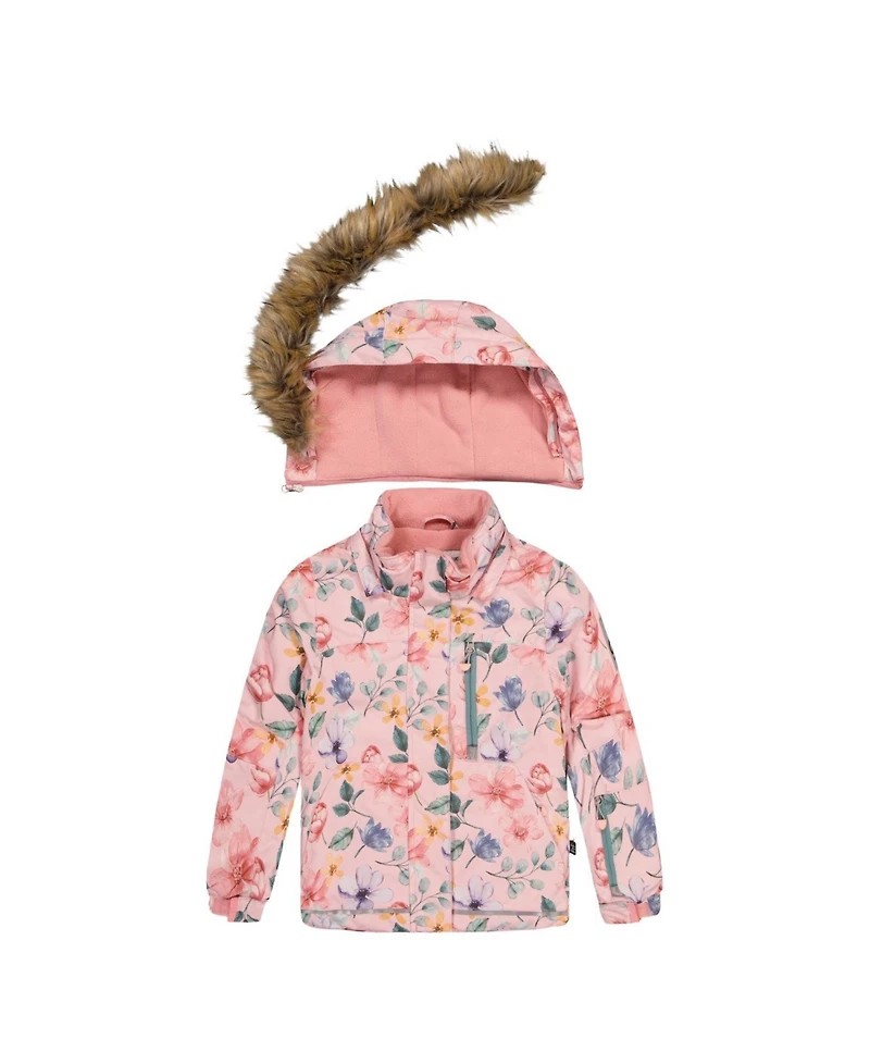 Deux par Toddler Girls (2T-5T) Two Piece Play Snowsuit