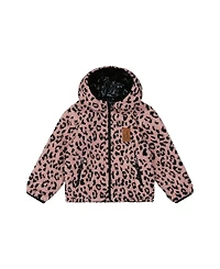 Deux par Toddler Girl (2T-5T) Reversible Mid-Season Jacket