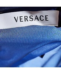 Pre-Owned Versace Women's Crystal-Embellished Greca Jersey Tank Top