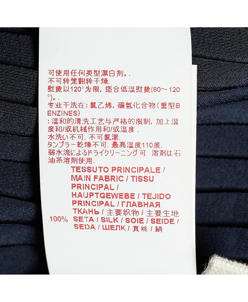 Pre-Owned Marni Marni Women's Pleated Long-Sleeve Silk Blouse