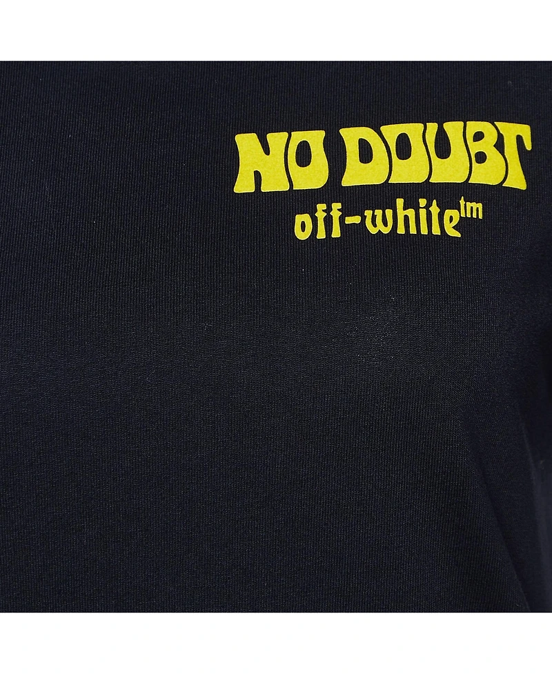 Pre-Owned Off-White Women's No Doubt Graphic Cotton T-Shirt