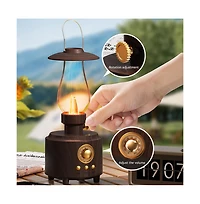 Artudatech Retro Kerosene Lamp Waterproof Dimmable Bluetooth Speaker