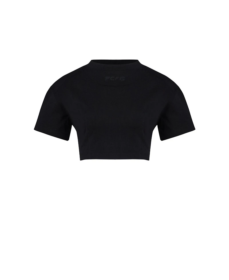 Pcfg Women's Free Heaven Cotton Cropped T-Shirt