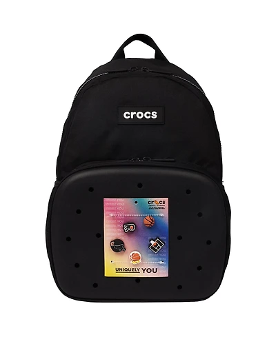 Crocs Back to School Backpack with Eva Front Pocket Customizable Jibbitz
