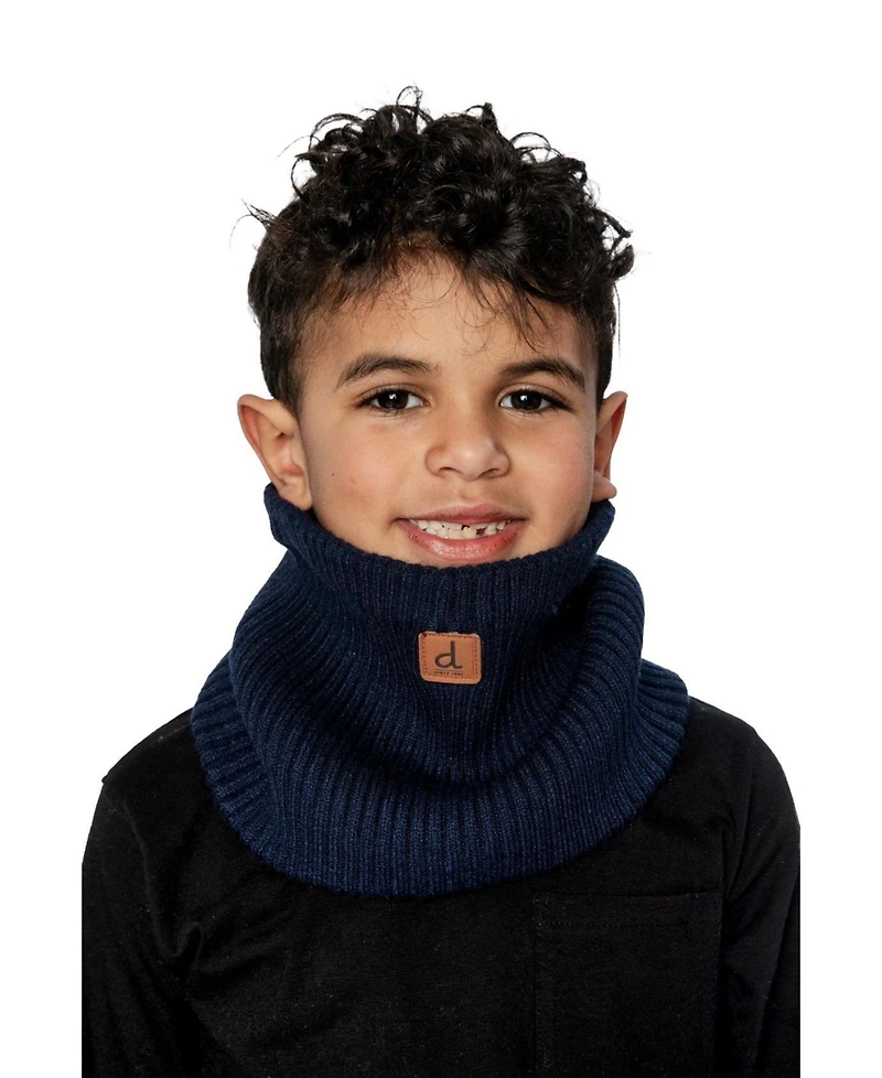 Deux par Deux Toddler Unisex 2-4 Winter Knit Neckwarmer Cool
