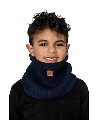 Deux par Deux Toddler Unisex 2-4 Winter Knit Neckwarmer Cool