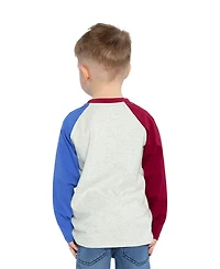 Deux par Deux Toddler Boy (2T-5T) Raglan T-Shirt