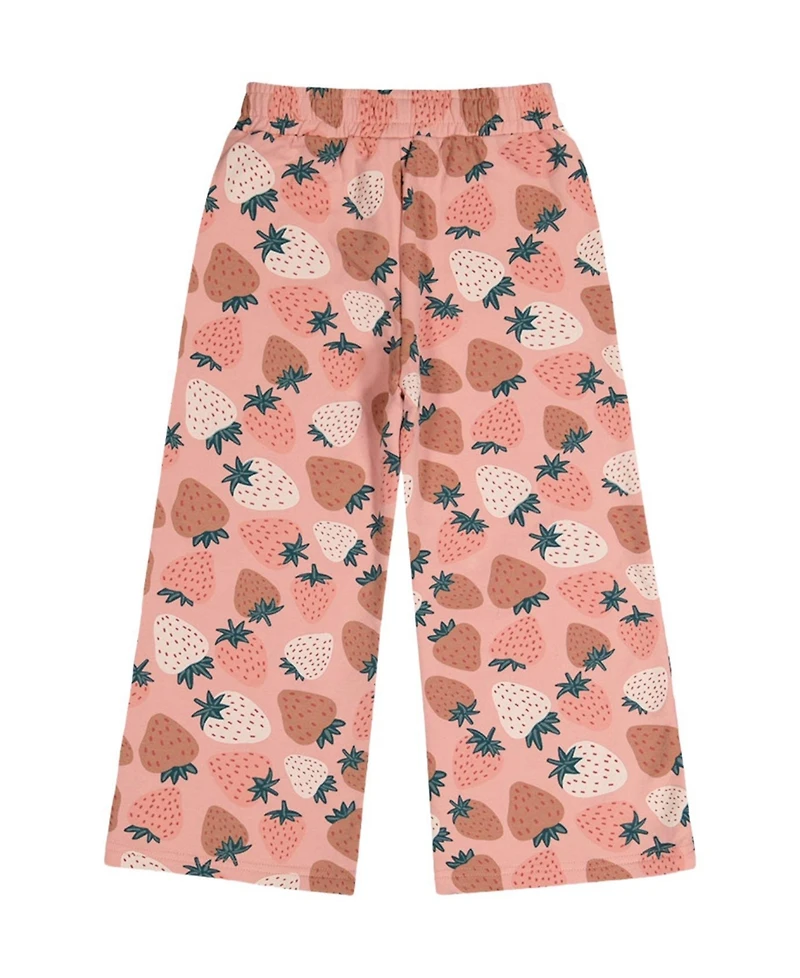Deux par Girls' (6-12) Wide Leg Sweatpants