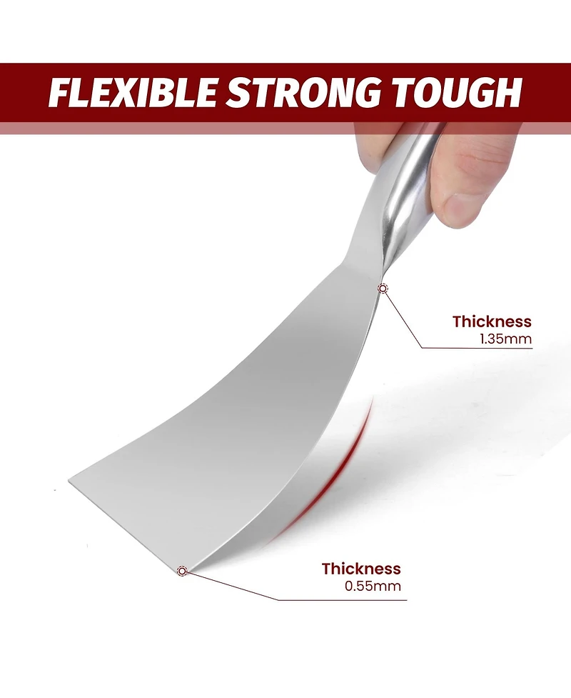 Xdovet Putty Knife Stainless Steel Scraper Drywall Tool