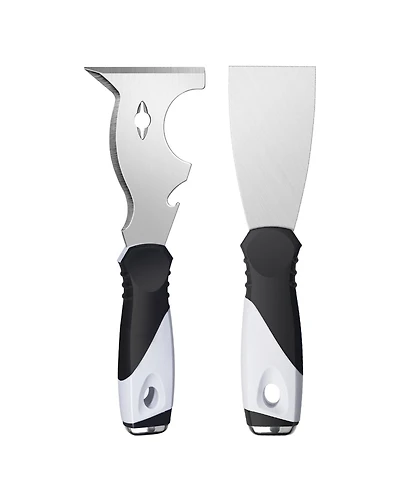 Xdovet Putty Knife Scraper Tool Set Stainless Steel Wood Metal