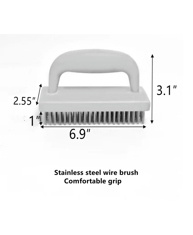 Xdovet Rust Removal Brush Stainless Steel Wire Set