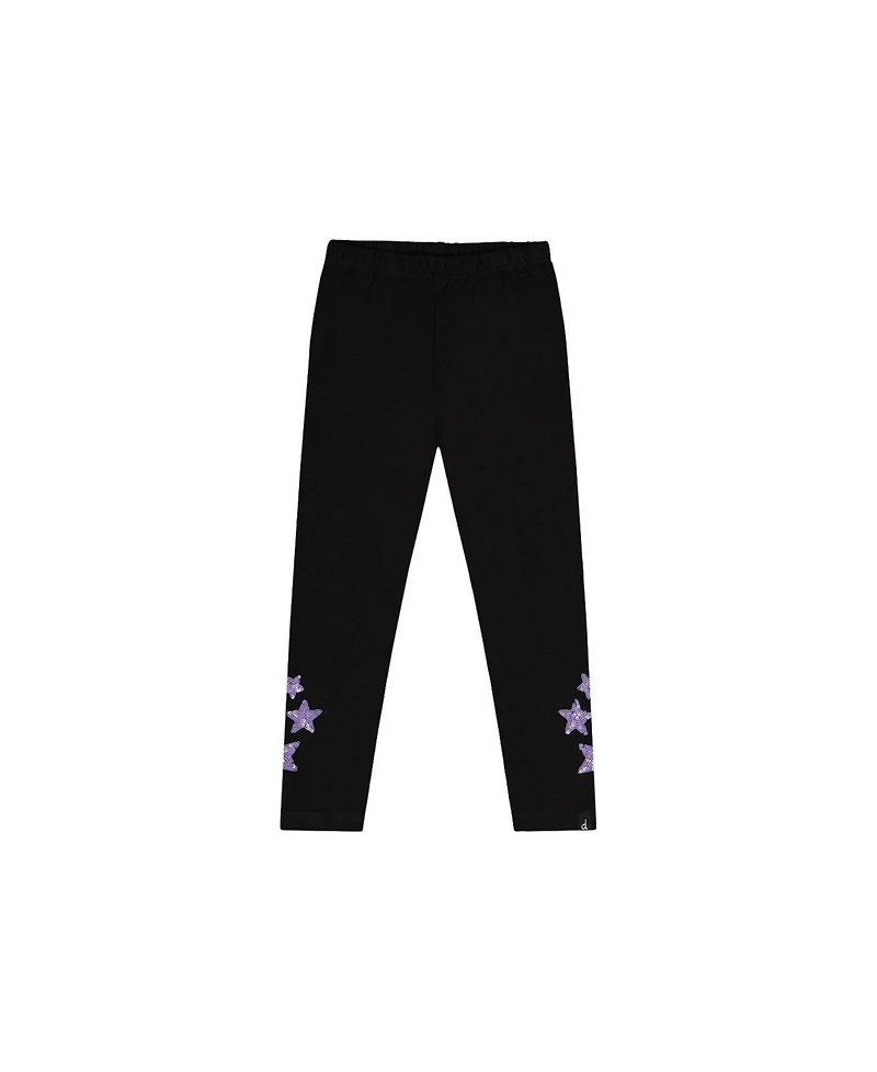 Deux par Little Girls (6 - 12) Cotton Jersey Leggings Pant