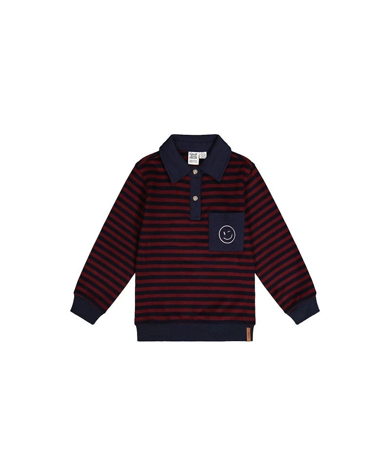 Deux par Deux Toddler Boy (2T-5T)Brushed Jersey